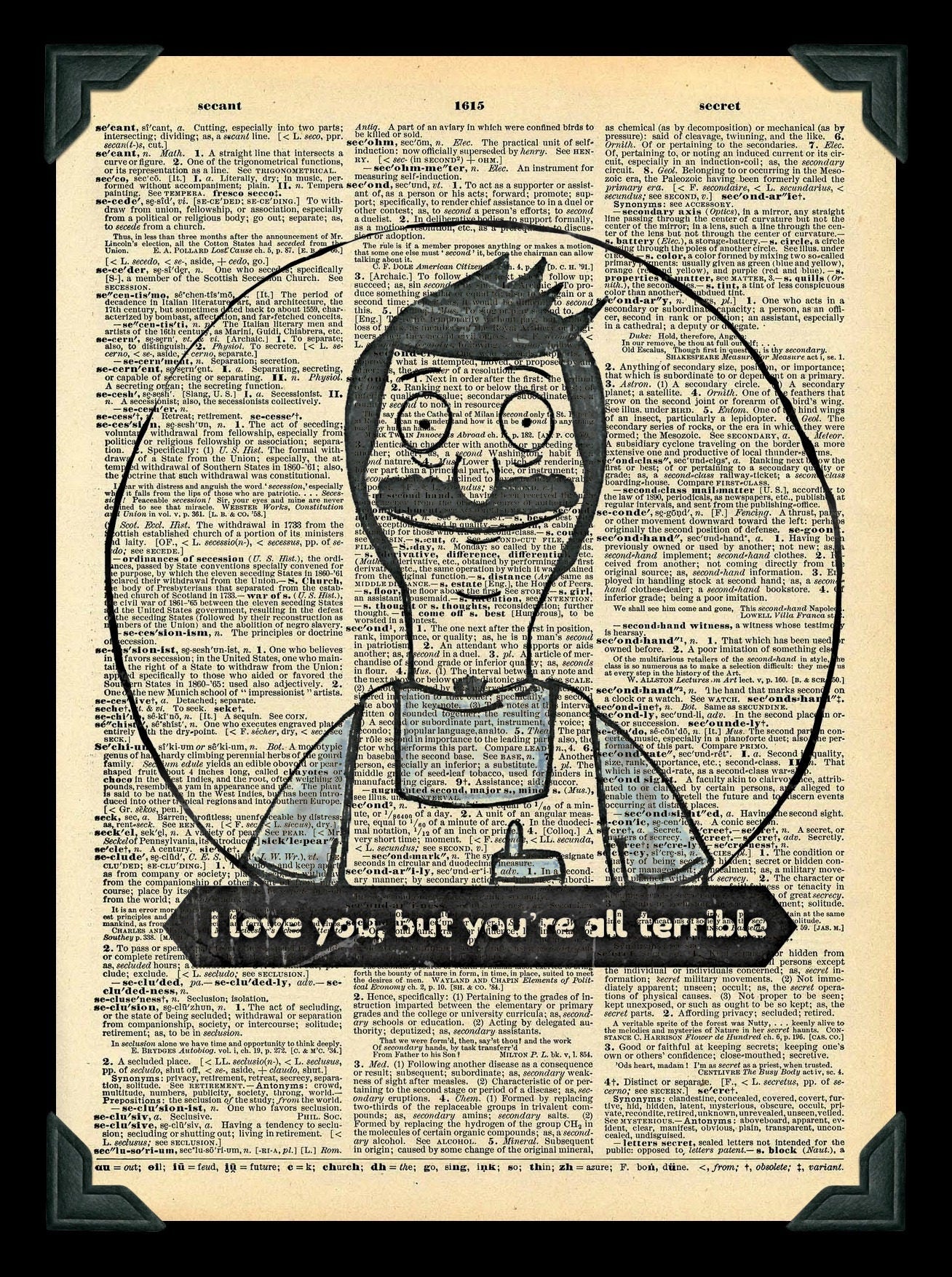 Buy 2 Get 1 Free I smell Fear On You Louise Belcher Bob's Burgers Fan Art