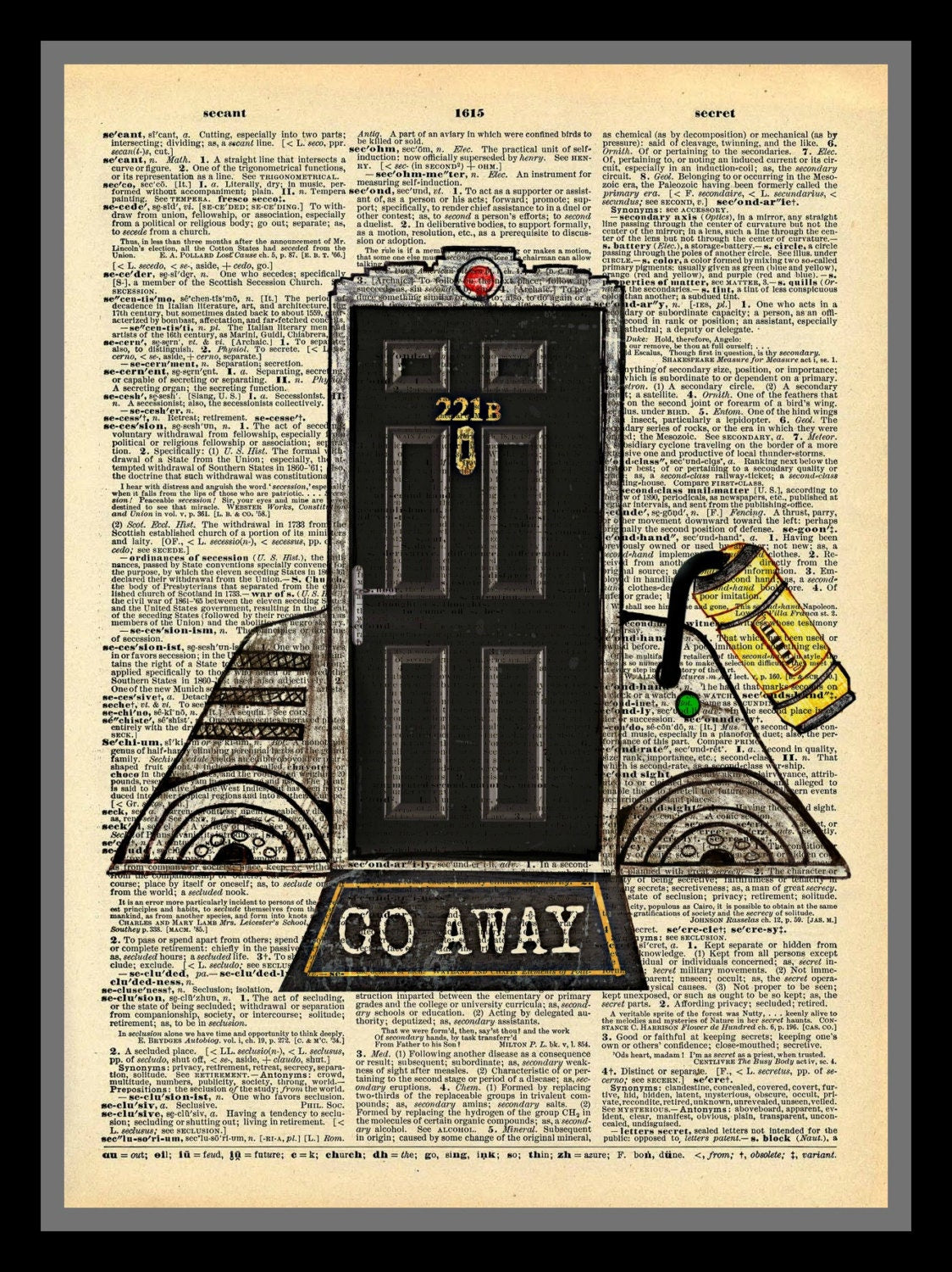 Buy 2 Get 1 Free Mix & Match Don't Be Dead John Watson Quote Sherlock Holmes Fan Art