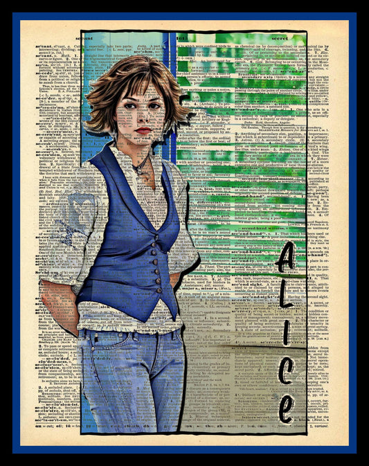 Buy 2 Get 1 Free Mix & Match Edward Cullen Twilight Vintage Dictionary Fan Art