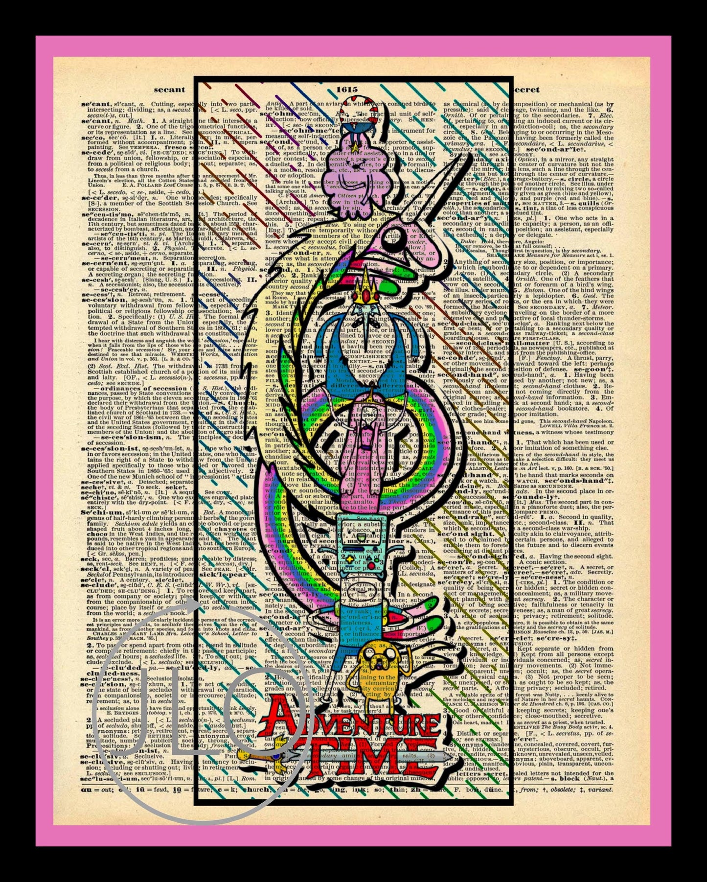 Buy 2 Get 1 Free Mix & Match Adventure Time Dictionary Fan Art