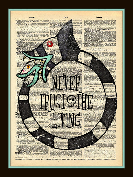 Buy 2 Get 1 Free Mix & Match Afterlife Lady On Couch Beetlejuice Quote Fan Art