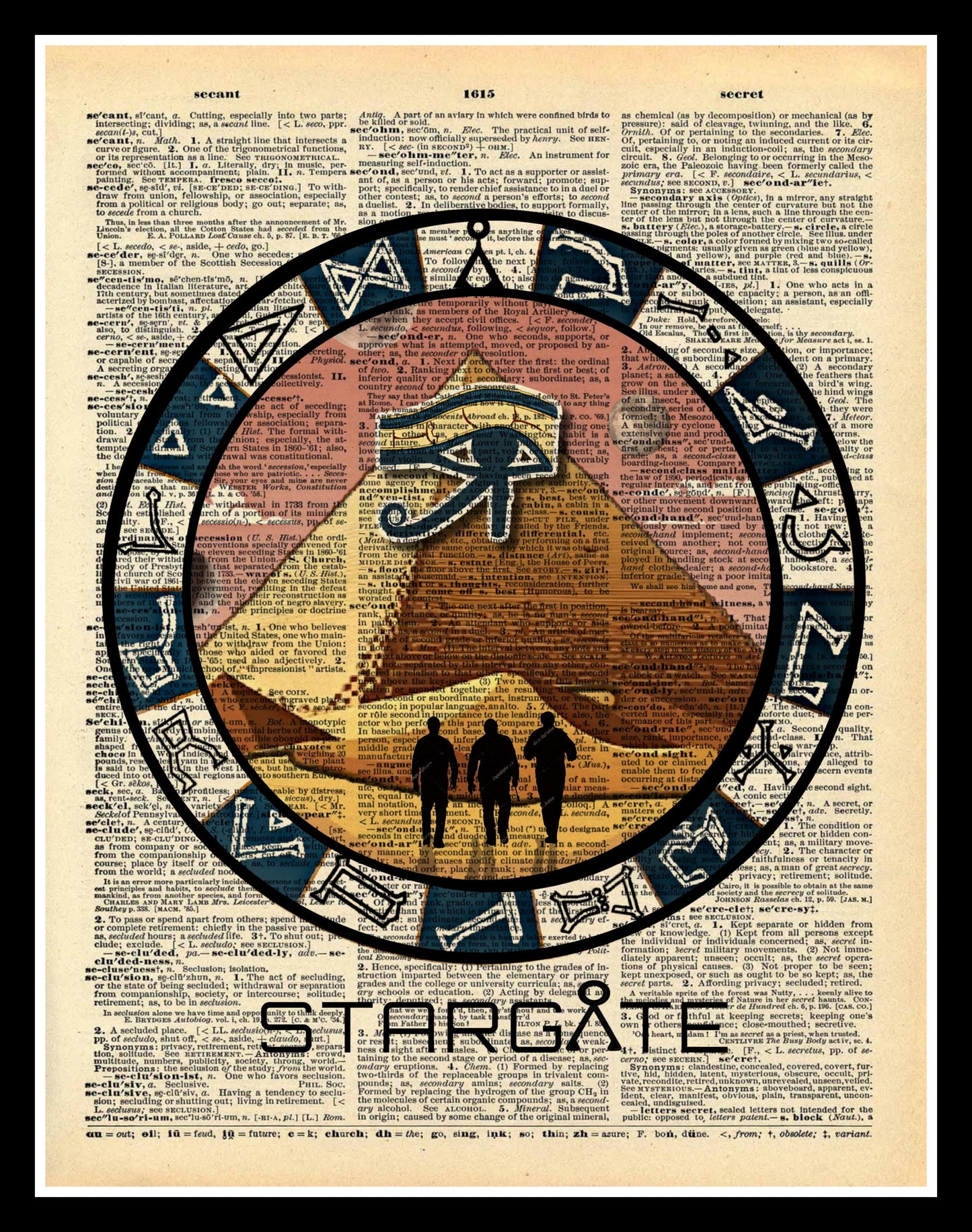Buy 2 Get 1 Free Stargate Eye of Ra  Fan Art