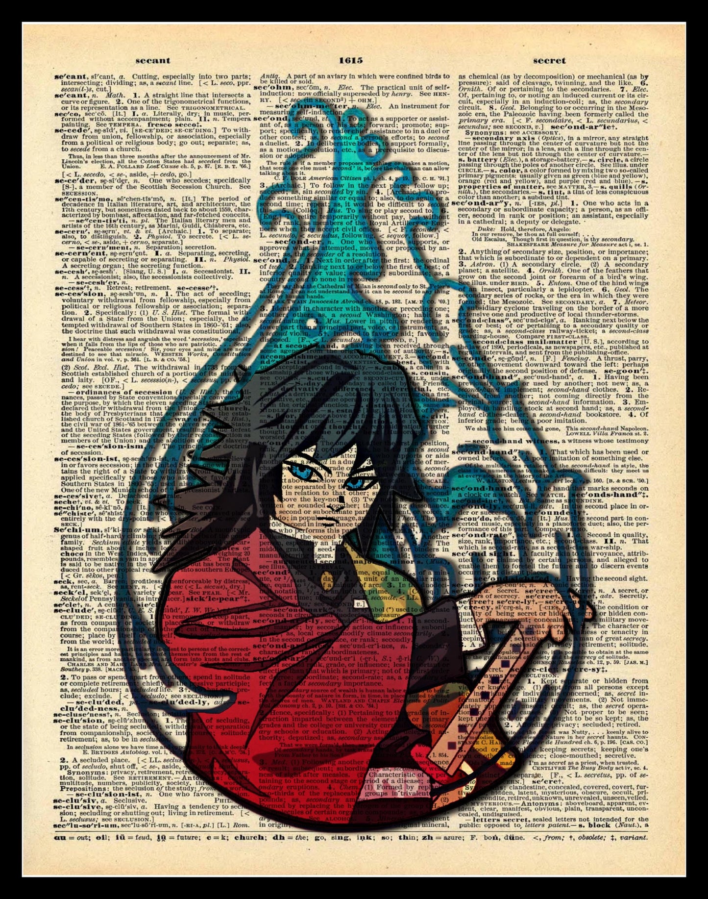 Buy 2 Get 1 Free Mix & Match Nezuko Kamado Demon Slayer Dictionary  Fan Art