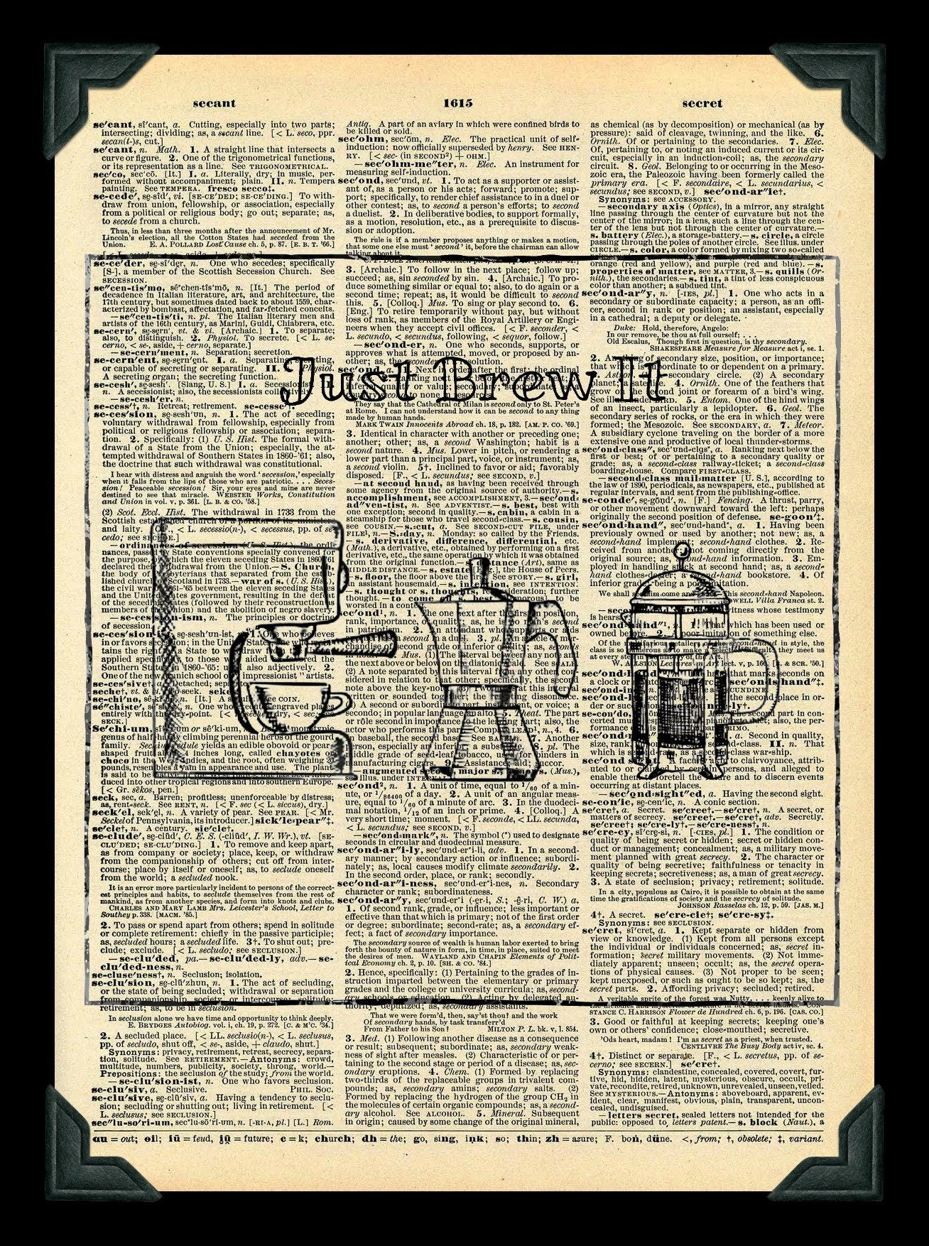 Buy 2 Get 1 Free Mix & Match Everything I Brew I Brew For You Coffee Humor Quote Fan Art