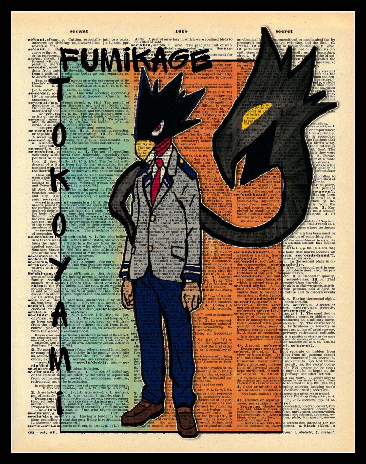 Buy 2 Get 1 Free Mix & Match Nezuko Kamado Demon Slayer Dictionary  Fan Art