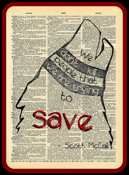 Buy 2 Get 1 Free Mix & Match We Don't Kill People We Are Trying To Save Scott McCall Quote Teen Wolf Dictionary Fan Art