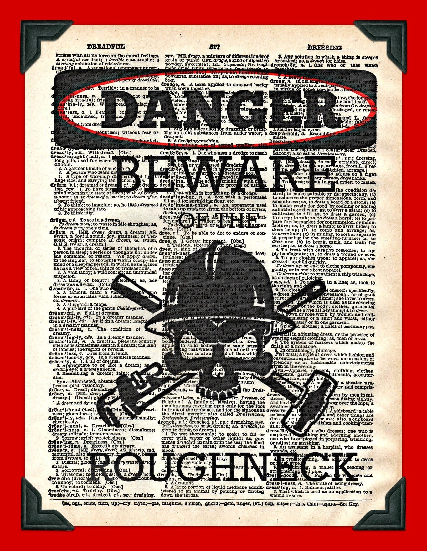 Buy 2 Get 1 Free Proud Oil Field Wife  Dictionary Page