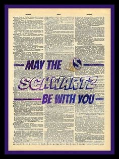 Buy 2 Get 1 Free Mix & Match May The Schwartz Be With You Spaceballs Fan Art