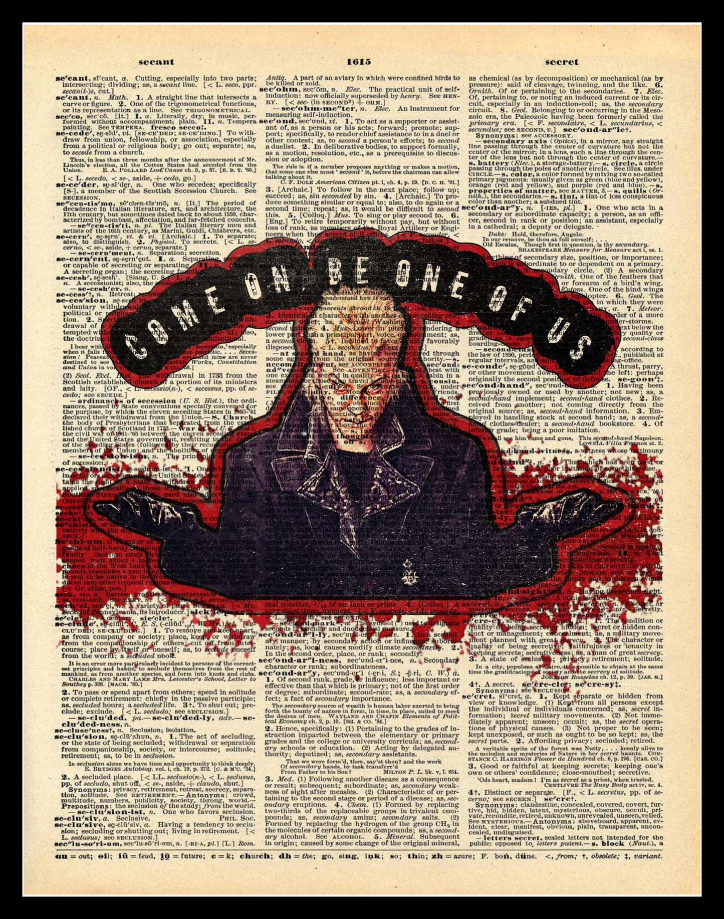 Buy 2 Get 1 Free Mix & Match It's Only Noodles Lost Boys Dictionary Fan Art