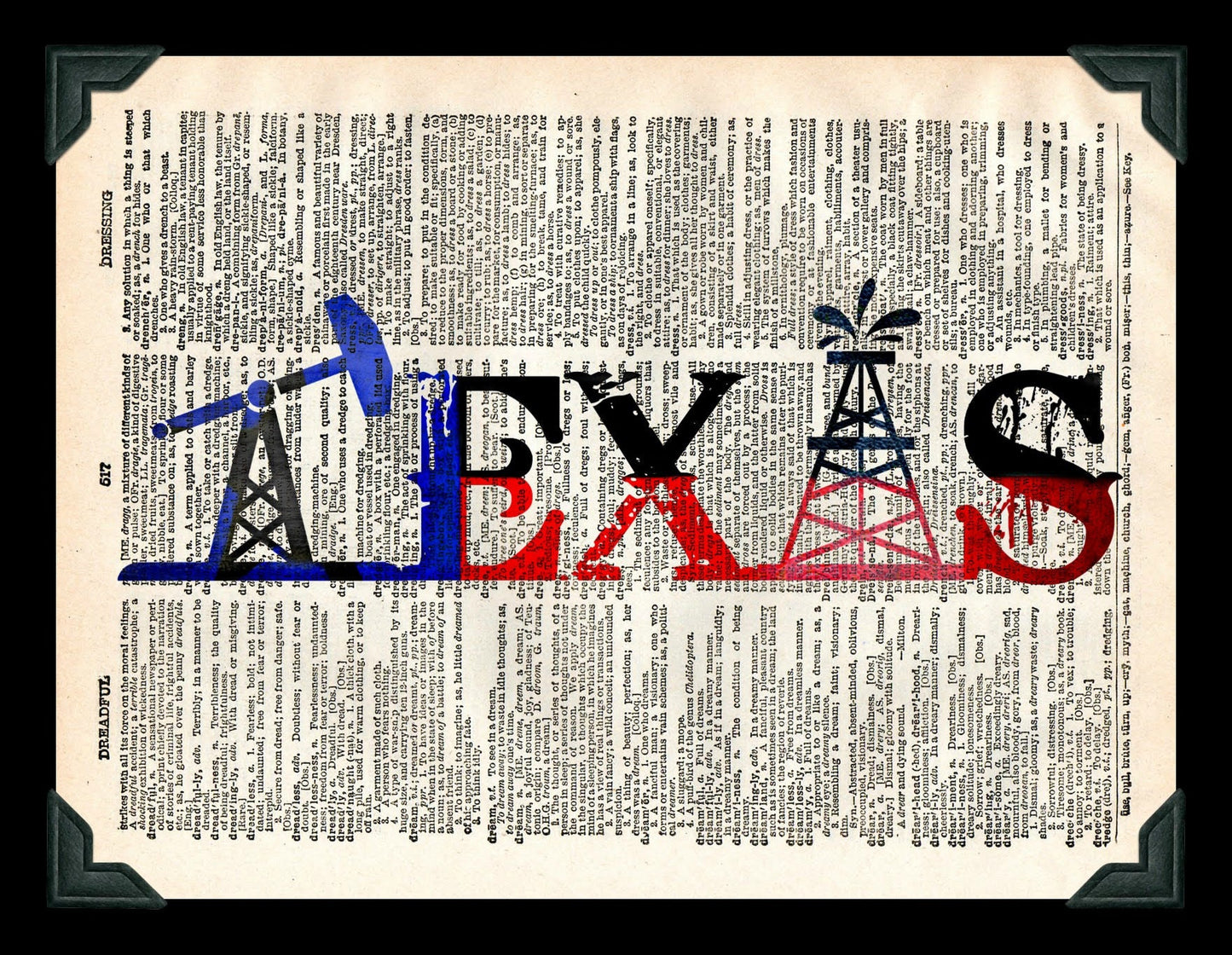 Buy 2 Get 1 Free Proud Oil Field Wife  Dictionary Page