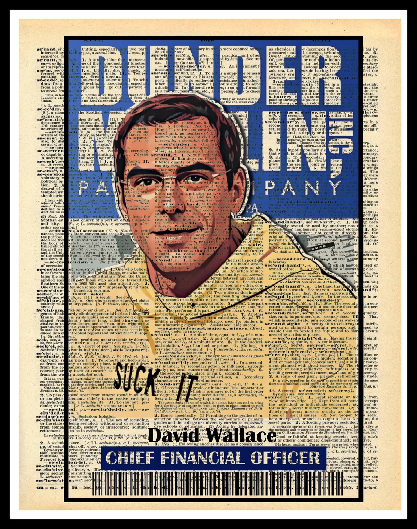 Buy 2 Get 1 Free Mix & Match Meredith Palmer The Office Dictionary Fan Art