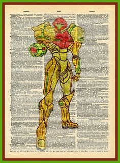 Buy 2 Get 1 Free Mix & Match Samus Metroid Prime Video Game Fan Art