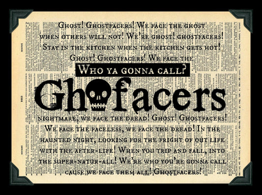 Buy 2 Get 1 Free Mix & Match  Ghostfacers Supernatural Fan Art