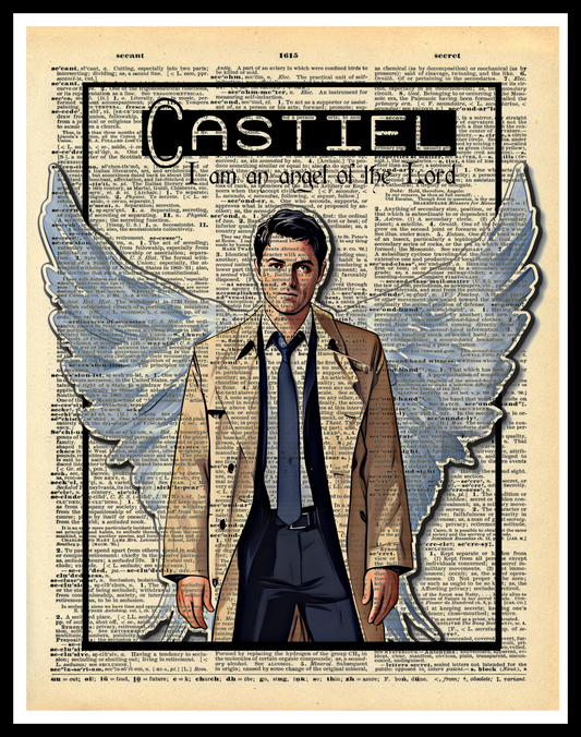 Buy 2 Get 1 Free Mix & Match  Dean's Post It Note Prank Sam Winchester Supernatural Fan Art