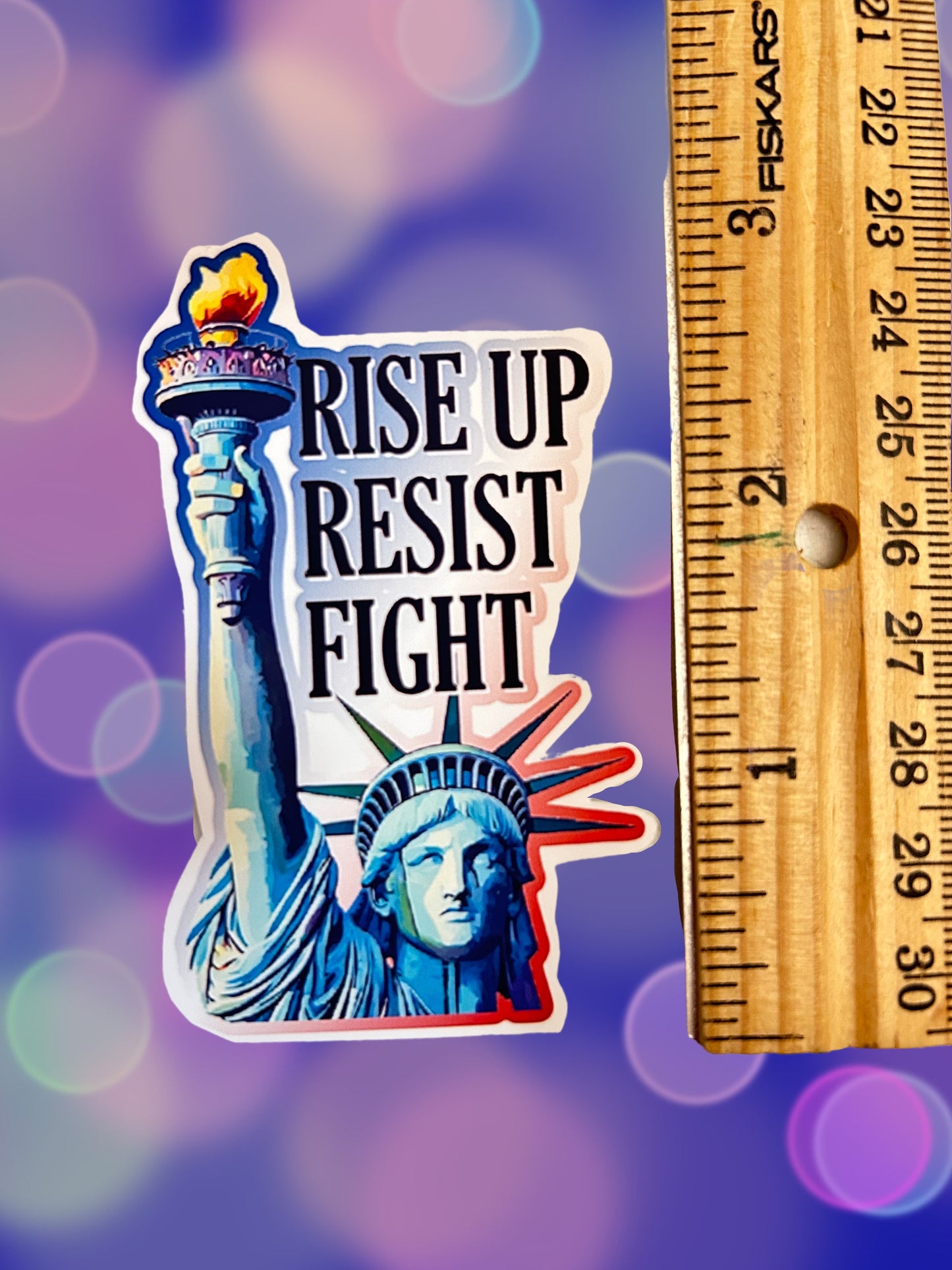 Rise Up Resist Fight Sticker