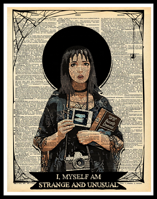 Buy 2 Get 1 Free Mix & Match Strange and Unusual Lydia Beetlejuice Quote Fan Art