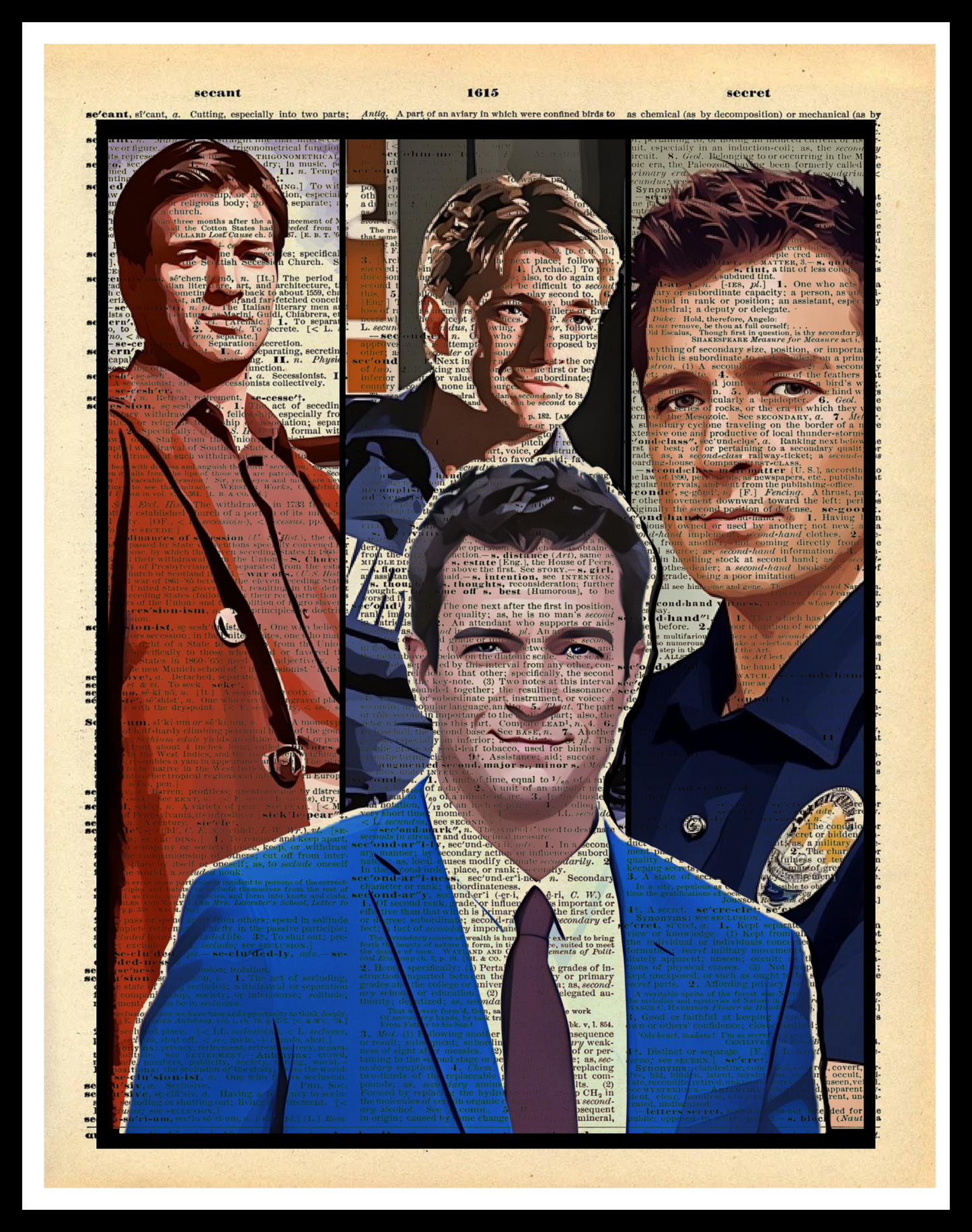 Buy 2 Get 1 Free Mix & Match Lucy Chen and Tim Bradford The Rookie Dictionary Fan Art