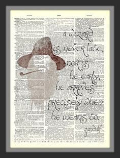 Buy 2 Get 1 Free Mix & Match No Admittance Bilbo Baggins Lord of The Rings Fan Art