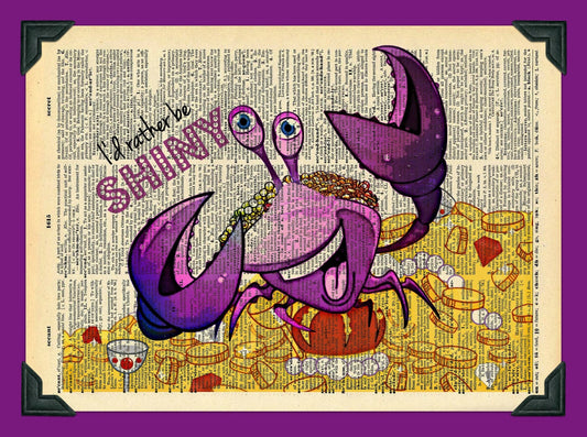 Buy 2 Get 1 Free Mix & Match I'd Rather Be Shiny Tamatoa Crab Moana  Fan Art