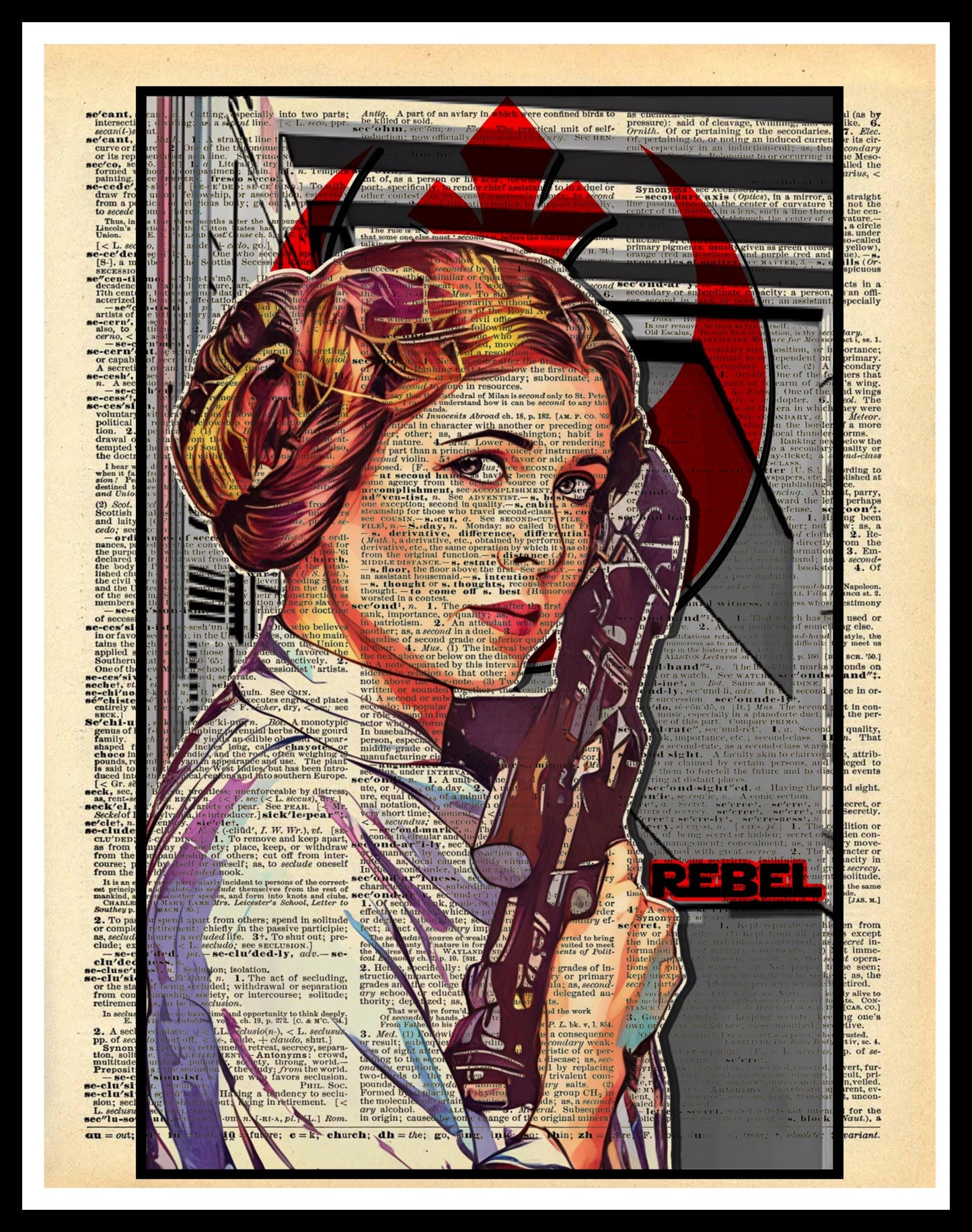 Buy 2 Get 1 Free Mix & Match Han Solo Star Wars Dictionary Fan Art