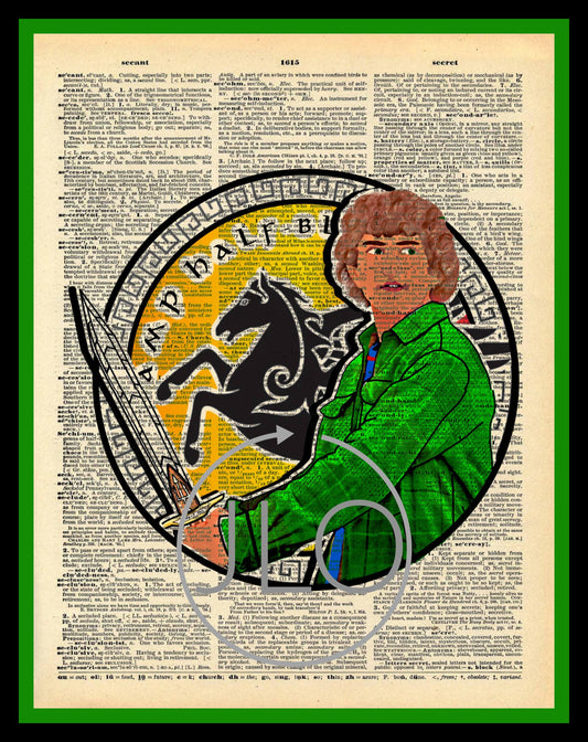 Buy 2 Get 1 Free Percy Jackson Camp Half Blood Dictionary Fan Art