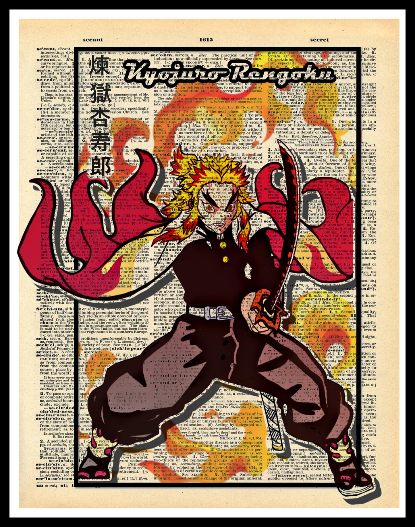 Buy 2 Get 1 Free Mix & Match Nezuko Kamado Demon Slayer Dictionary  Fan Art