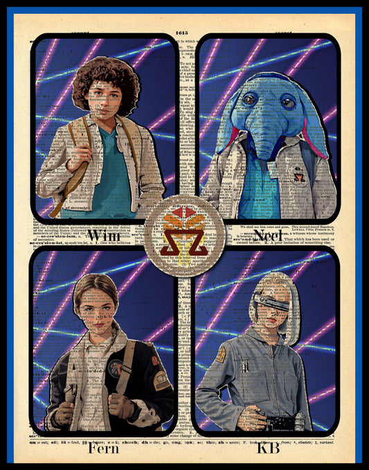 Buy 2 Get 1 Free Mix & Match Skeleton Crew School Pictures Dictionary Fan Art