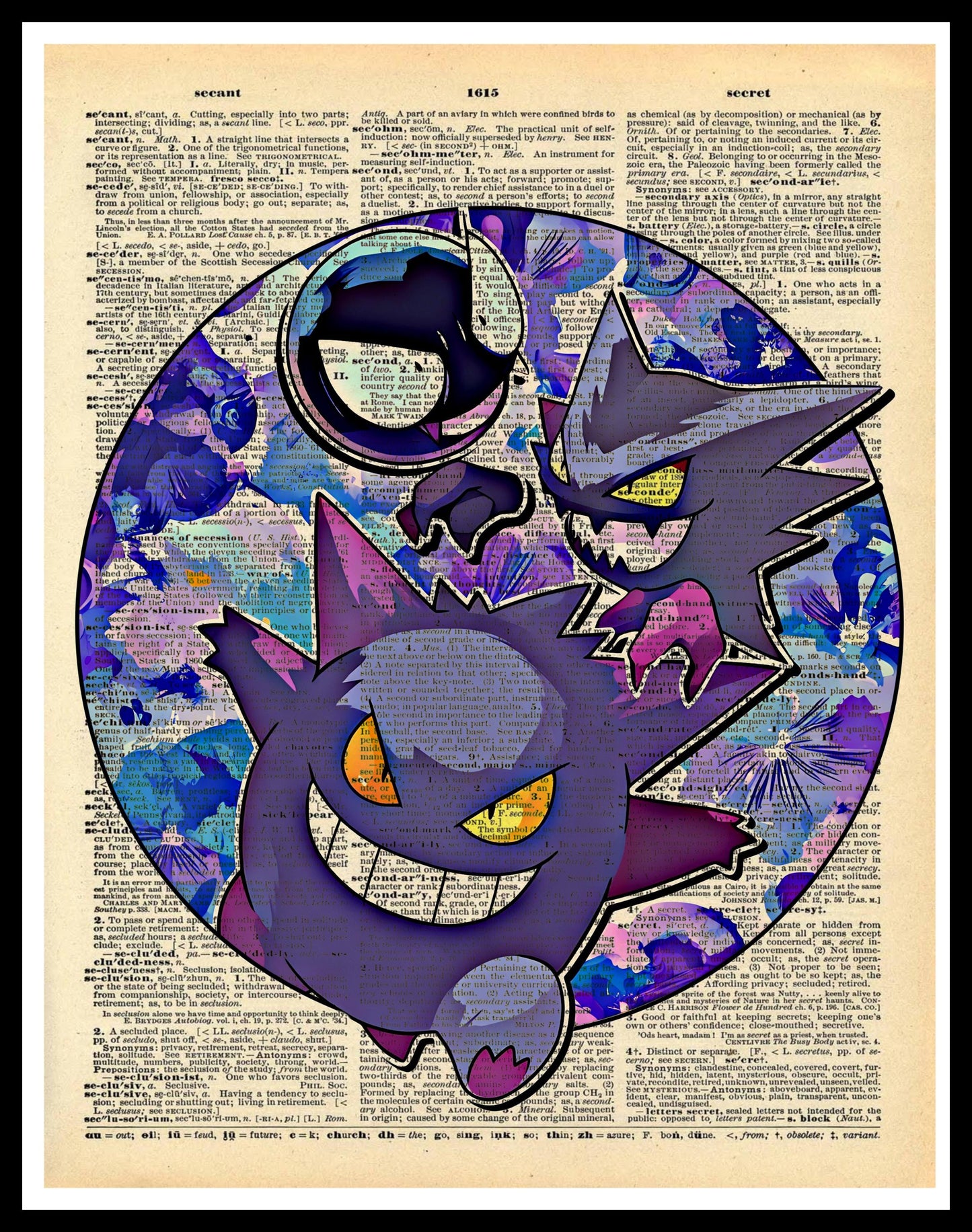 Buy 2 Get 1 Free Snorlax Pokemon Dictionary Fan Art