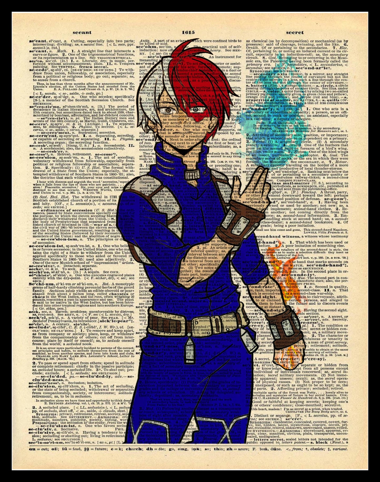 Buy 2 Get 1 Free Mix & Match Nezuko Kamado Demon Slayer Dictionary  Fan Art