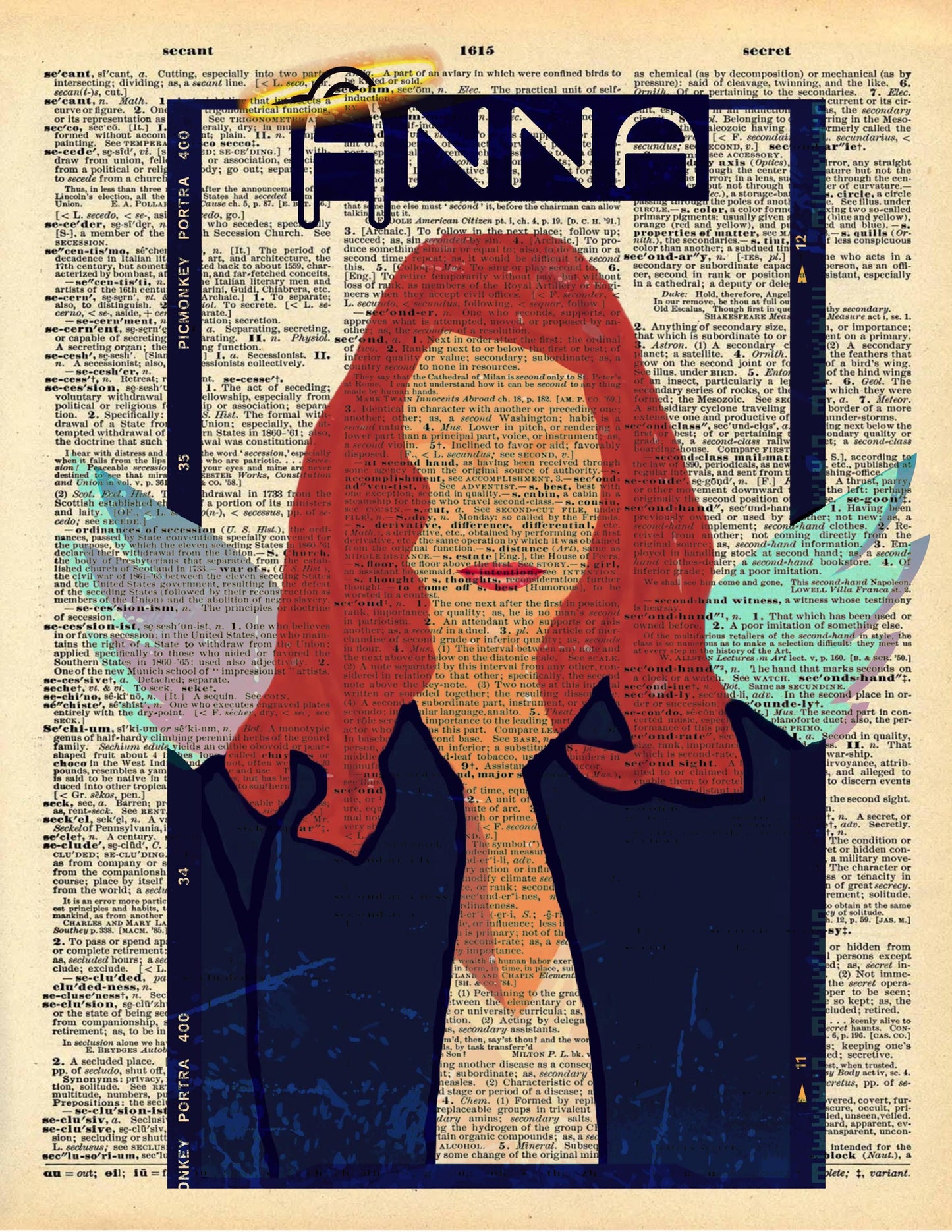 Buy 2 Get 1 Free Mix & Match Gabriel The Trickster Supernatural Dictionary Fan Art