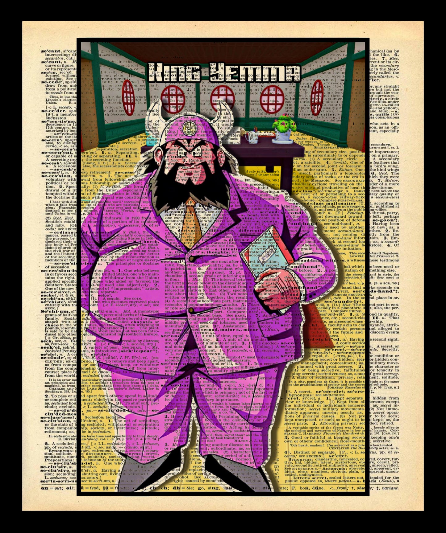 Buy 2 Get 1 Free Mix & Match Goku Dragon Ball Z Dictionary Fan Art