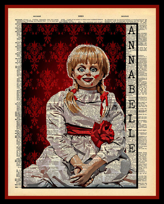 Buy 2 Get 1 Free Mix & Match Annabelle Dictionary Fan Art