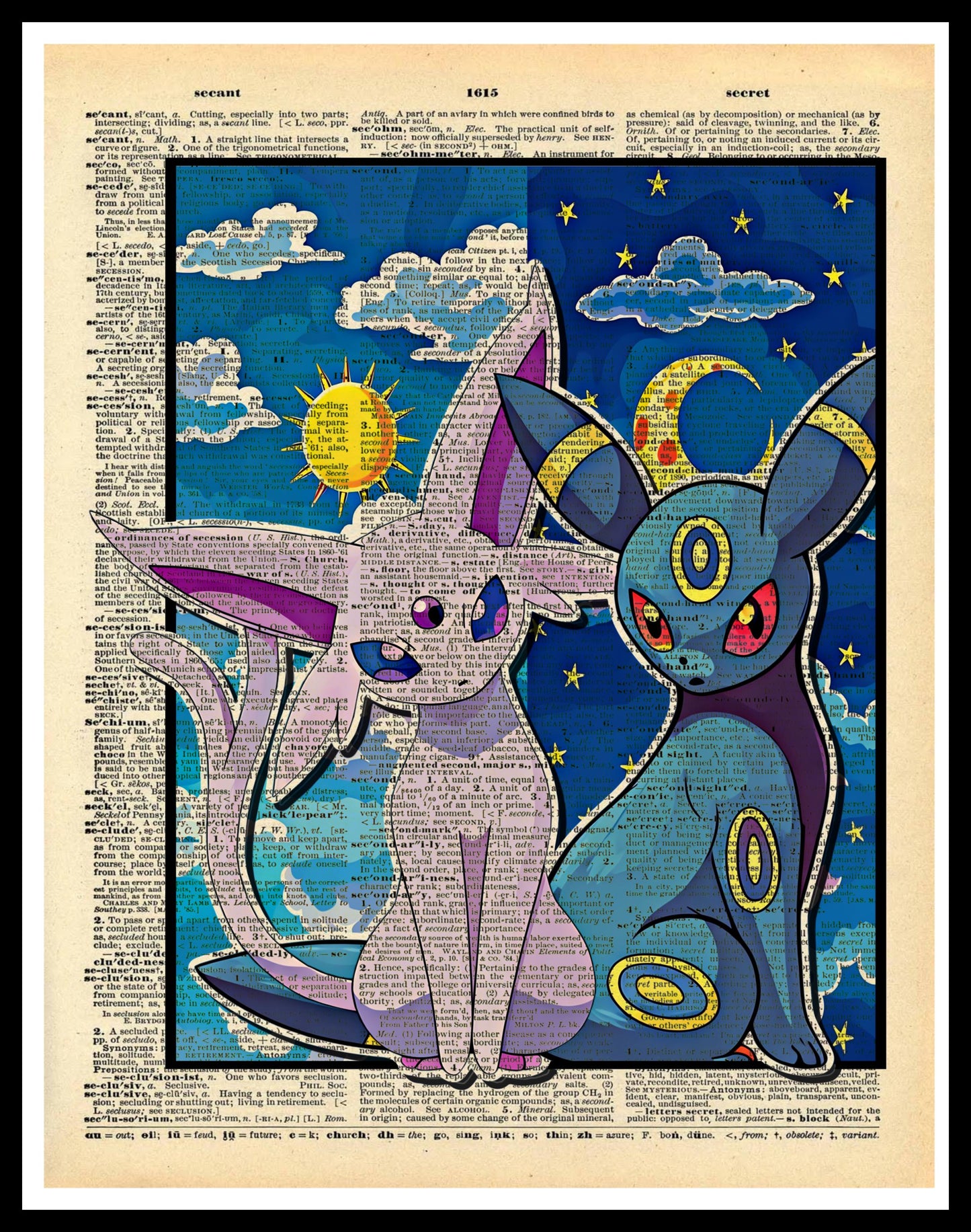 Buy 2 Get 1 Free Snorlax Pokemon Dictionary Fan Art